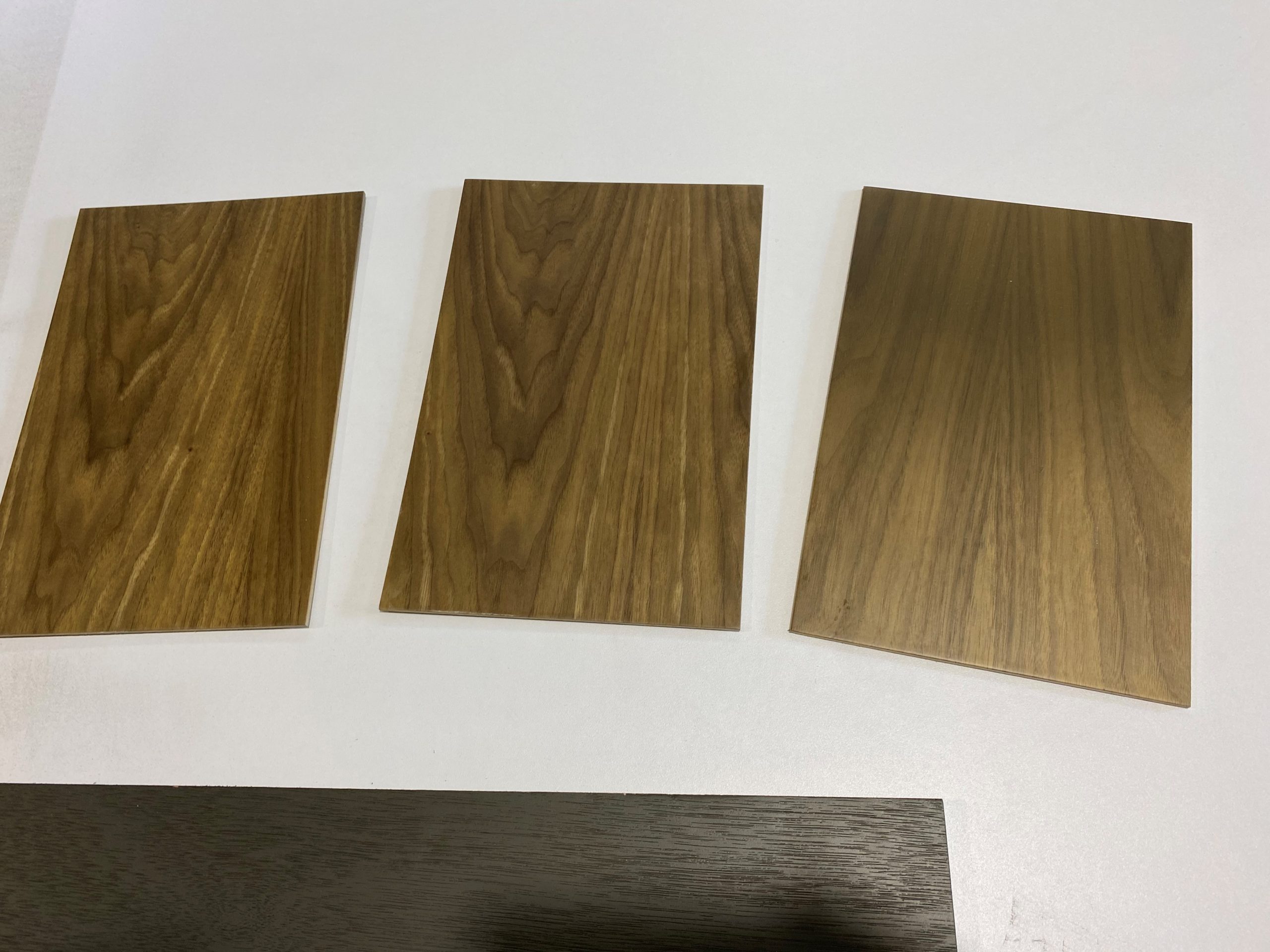 Wood sheets with custom coatings