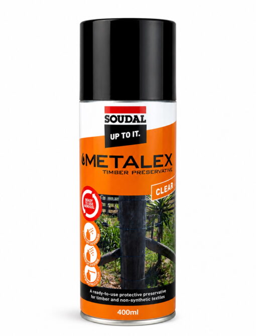 Metalex Timber Preservative Aerosol 400 ml Clear