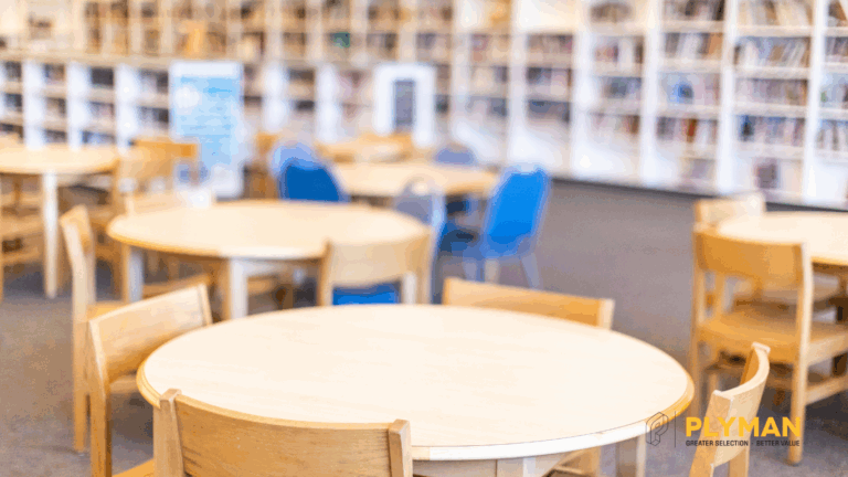 Wooden table and chairs