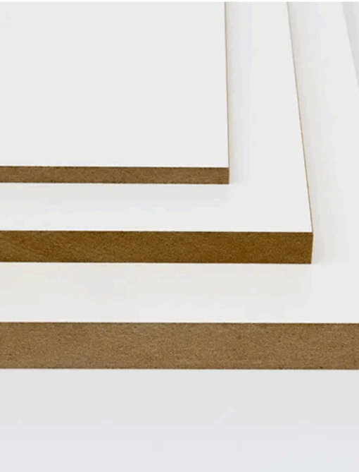 16mm Warm White Melamine Matt on MDF 2440 x 1220