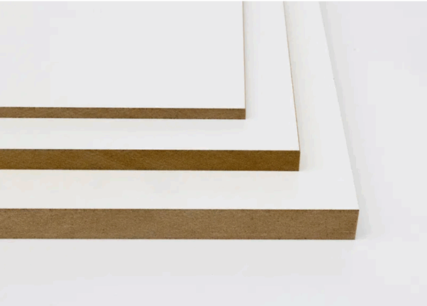 16mm Warm White Melamine Matt on MDF 2440 x 1220