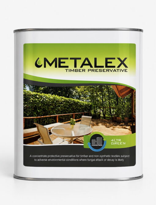 Metalex Timber Preservative Aerosol 4 Ltr Green