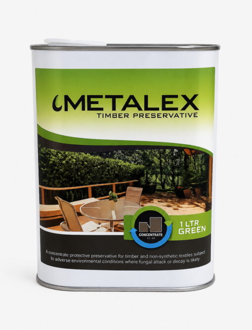 Metalex Timber Preservative Aerosol 1 Ltr Green