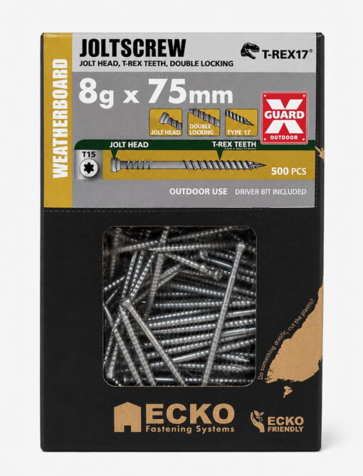 8g x 75 DK Jolt Screw XGuardBugle 500 Pack
